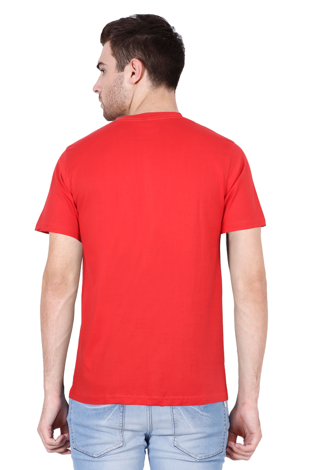 Savage Tiger V-neck Half Sleeve T-shirt for Men
