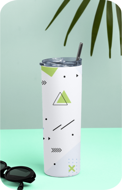 Stainless Steel Tumbler – 20 Oz - Pattern 01