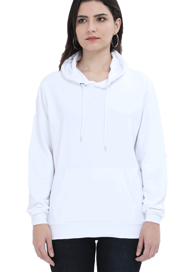 Cotton Hooded Sweatshirt | Cool Cat in Glasses