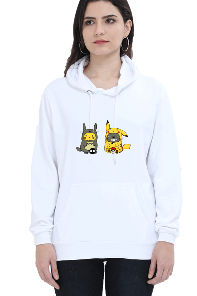Switch-Up Magic Hoodie: Pikachu Meets Totoro