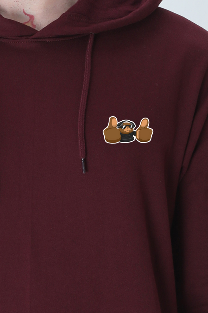 Premium Valorant Hooded Sweatshirt – Barely Trying, Still Winning