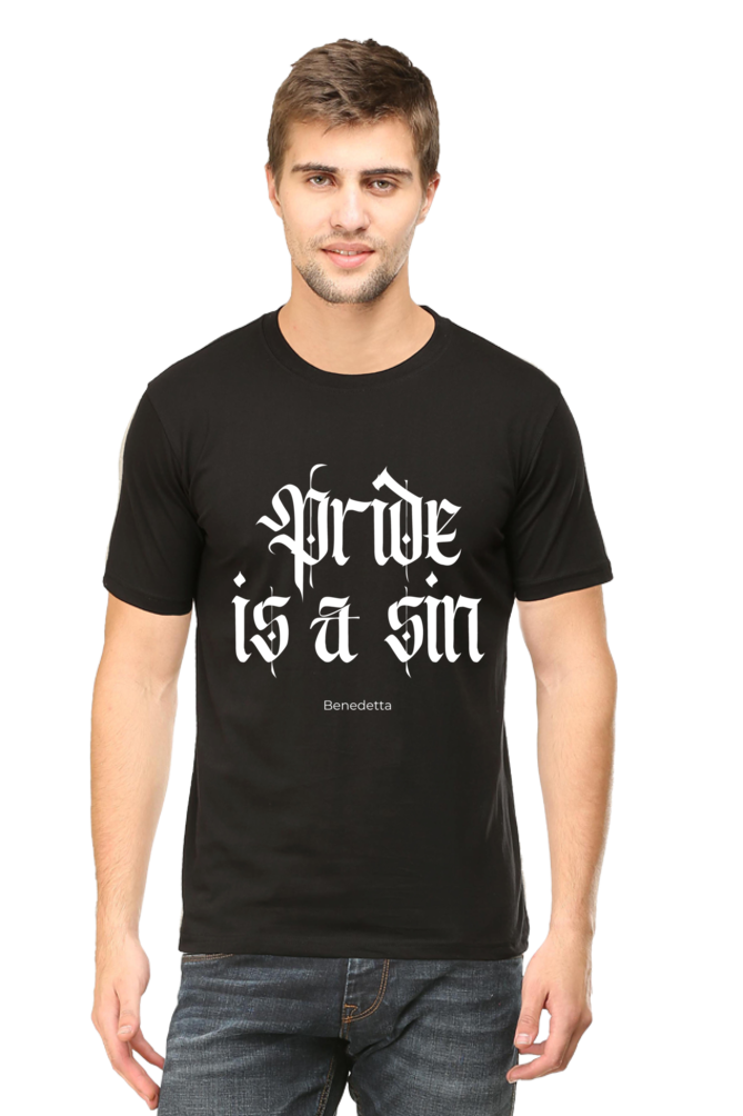 Benedetta “Pride Is a Sin” Unisex Cotton T-Shirt | Bold Movie Statement