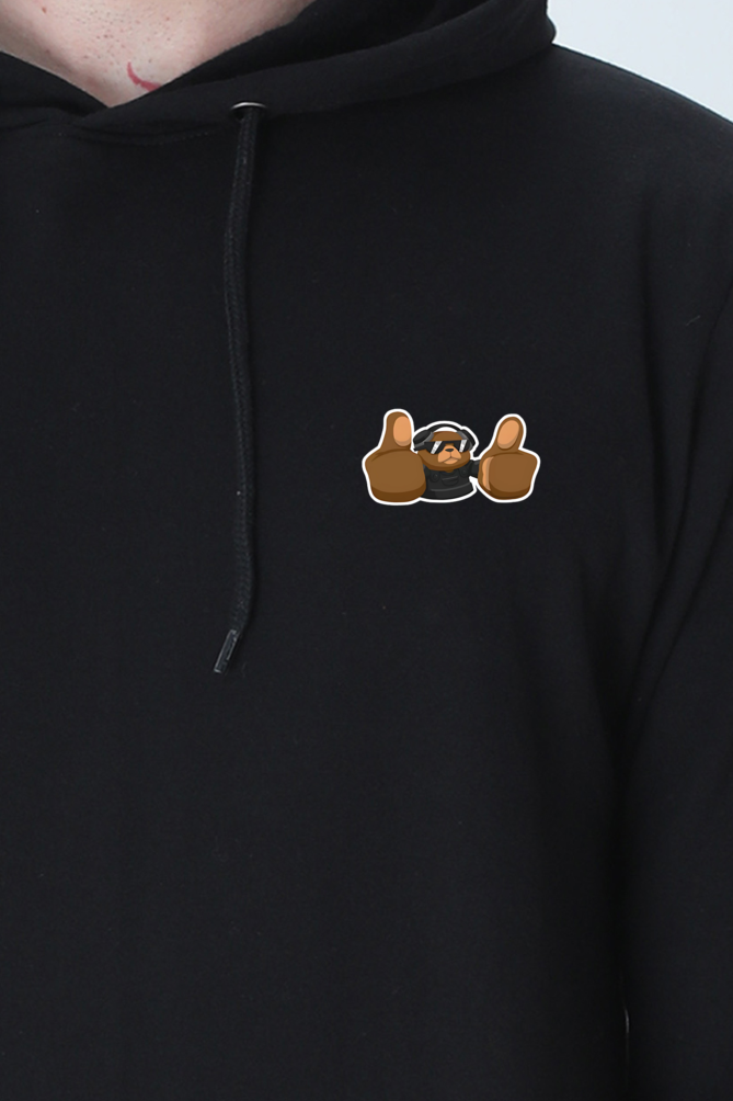 Premium Valorant Hooded Sweatshirt – Barely Trying, Still Winning