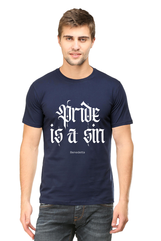 Benedetta “Pride Is a Sin” Unisex Cotton T-Shirt | Bold Movie Statement