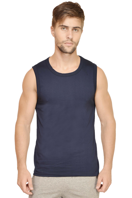 Round Neck Sleeveless T Shirt