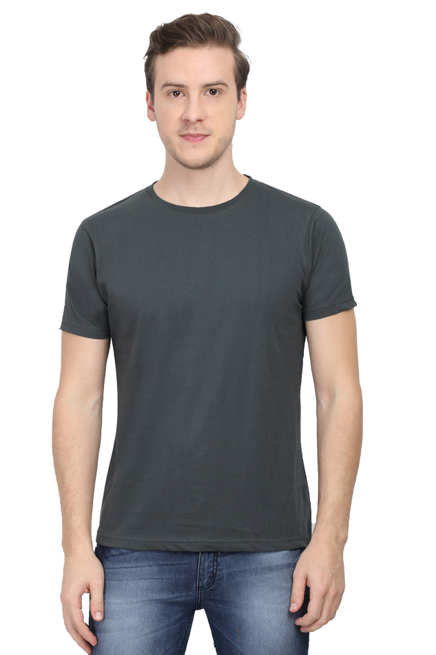 Round Neck Half Sleeve T-Shirt | Larger Sizes