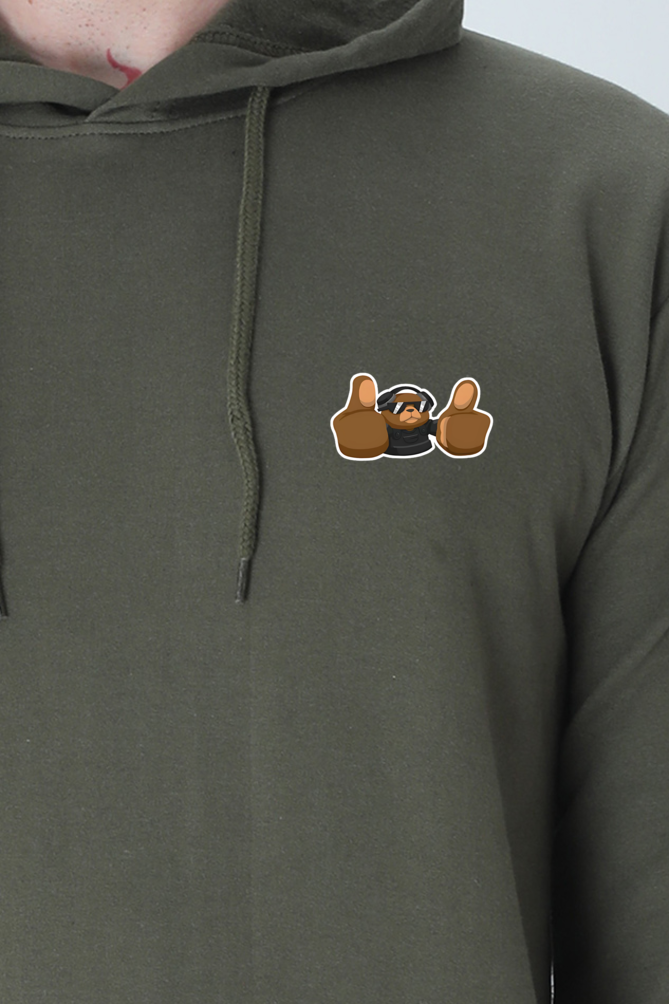 Premium Valorant Hooded Sweatshirt – Barely Trying, Still Winning
