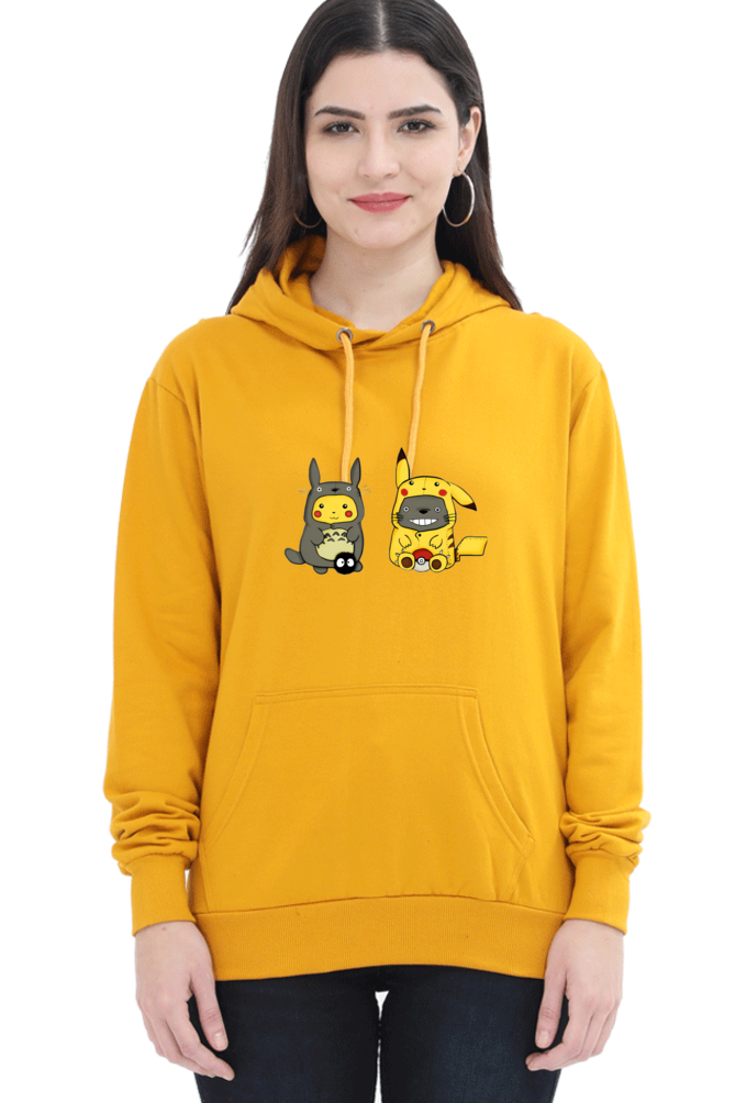 Switch-Up Magic Hoodie: Pikachu Meets Totoro