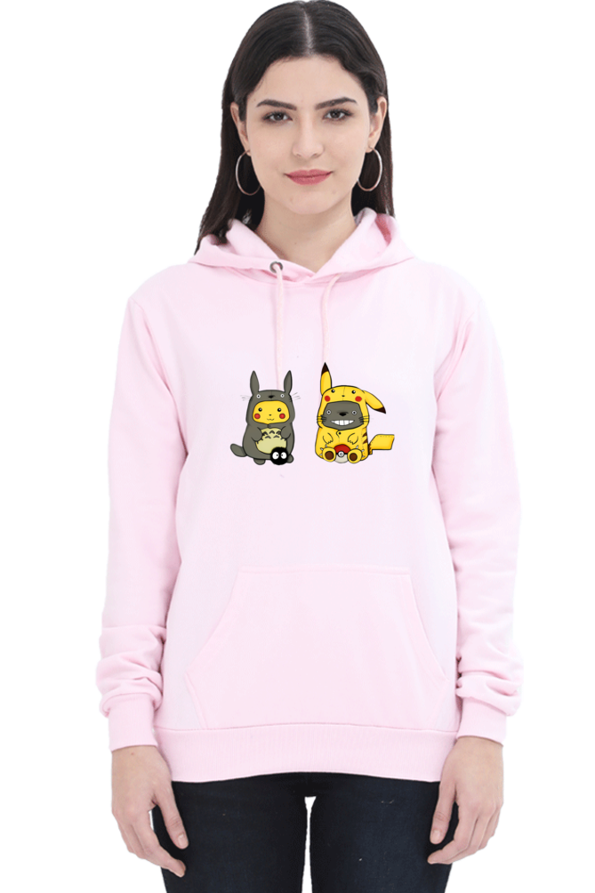 Switch-Up Magic Hoodie: Pikachu Meets Totoro