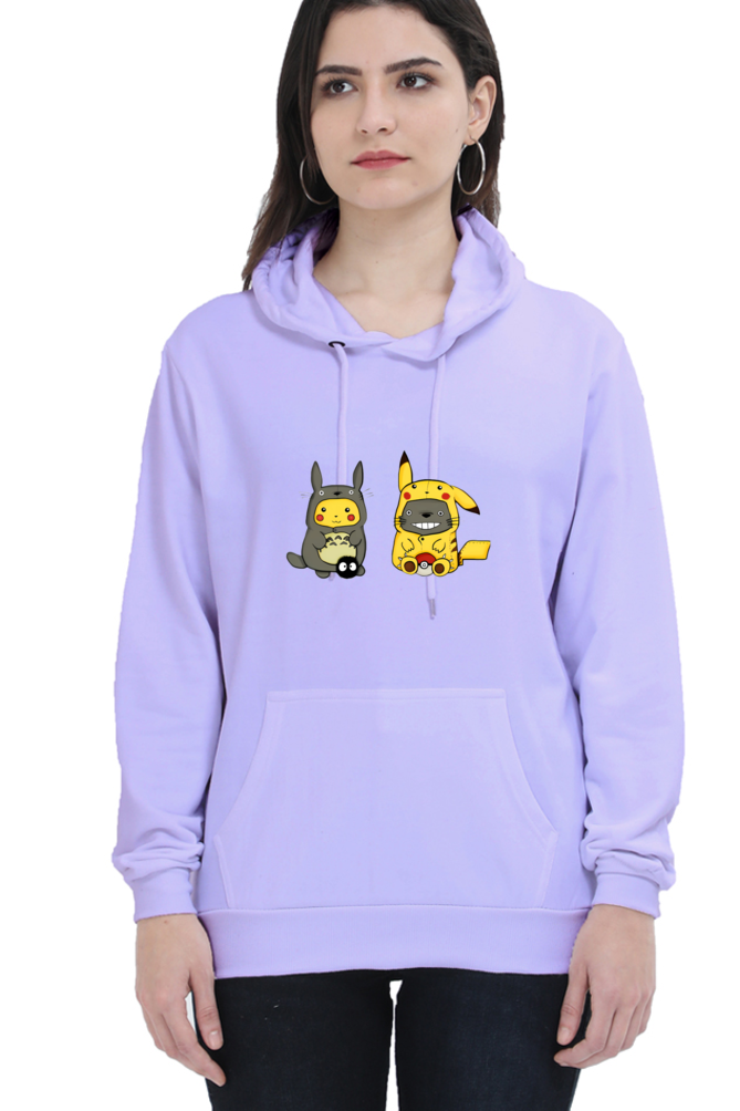 Switch-Up Magic Hoodie: Pikachu Meets Totoro
