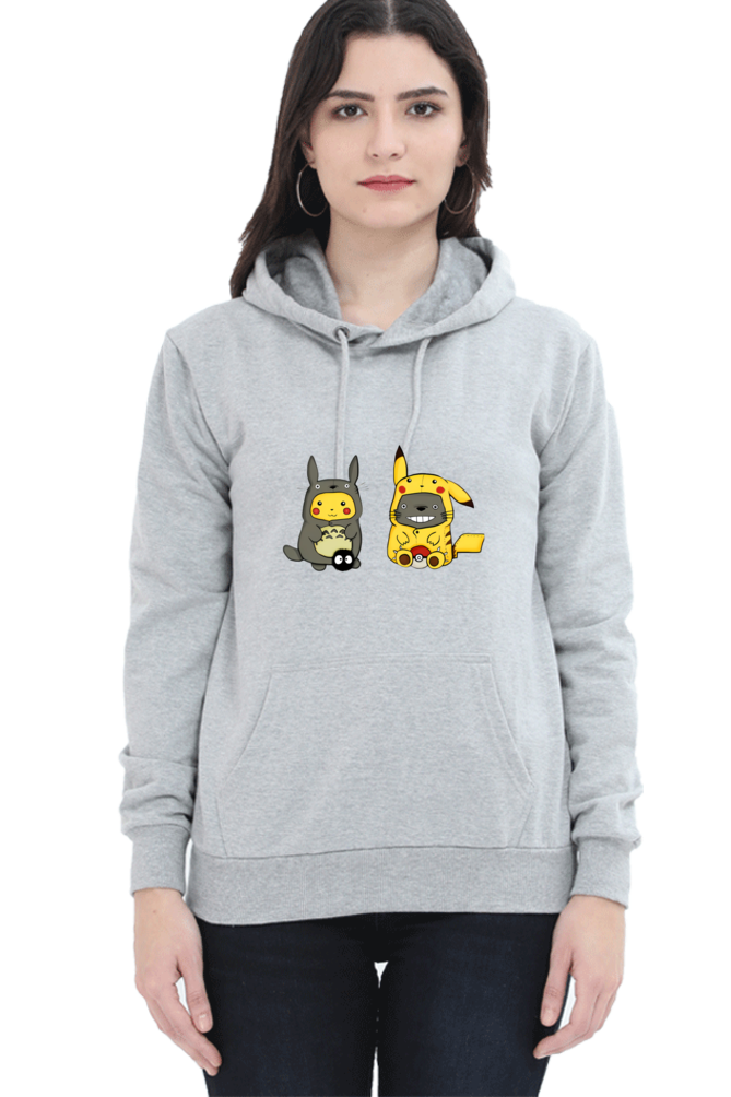 Switch-Up Magic Hoodie: Pikachu Meets Totoro