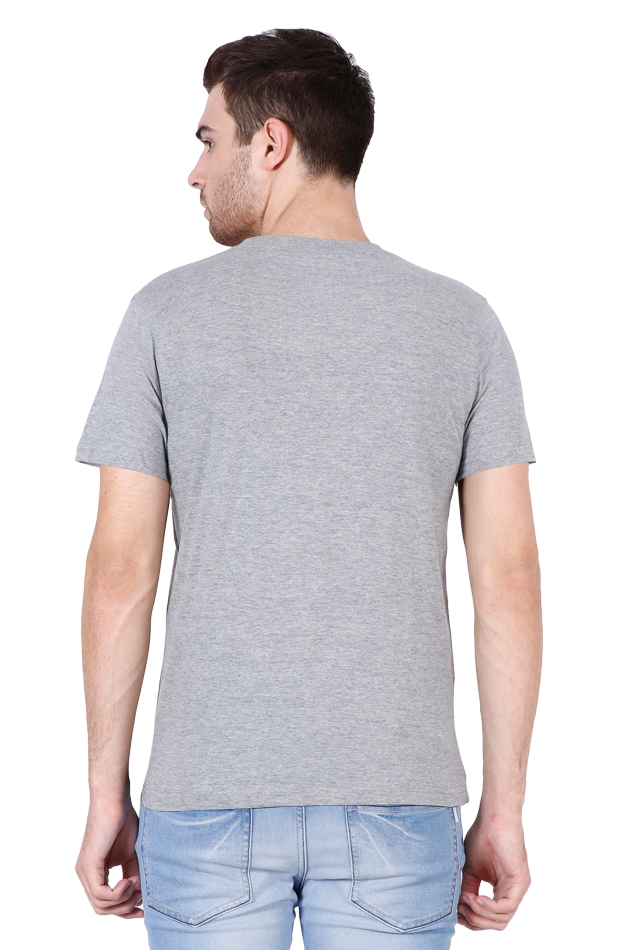 Savage Tiger V-neck Half Sleeve T-shirt for Men