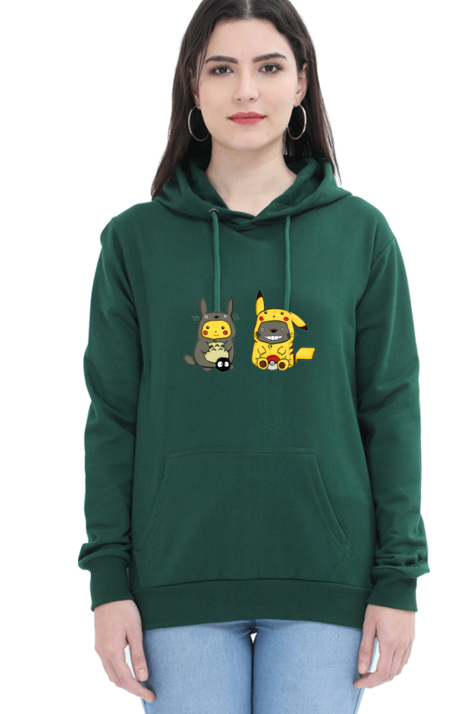 Switch-Up Magic Hoodie: Pikachu Meets Totoro