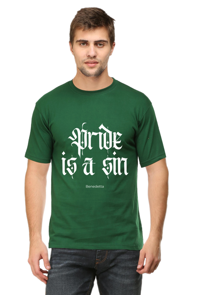 Benedetta “Pride Is a Sin” Unisex Cotton T-Shirt | Bold Movie Statement
